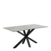 Heaven Dining Table in Ceramic Grey 160x75.5cm