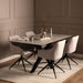 Heaven Dining Table in Ceramic Grey 160x75.5cm