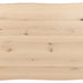 Malika Dining Table in White Oak and Black