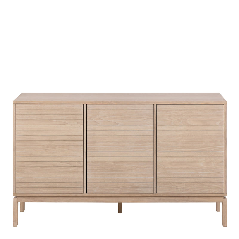 Linley 3 Door Sideboard in White Oak