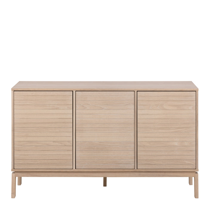 Linley 3 Door Sideboard in White Oak