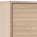 Linley Cabinet with 2 Doors and 4 Shelves in White Oak