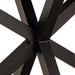 Heaven Dining Table in Ceramic Rusty Brown 160x75.5cm