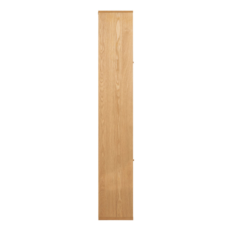 Rangoon 3 Door Large Bookcase in Oak
