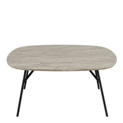 Caracas Coffee Table with Grey Marble Effect