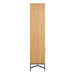 Jaipur Display Cabinet With 4 doors and 6 Shelves in Wild Oak 
