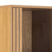 Jaipur Display Cabinet With 4 doors and 6 Shelves in Wild Oak 
