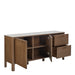Southampton Sideboard With 2 Doors 2 Drawers and 2 Shelves in Cream Ceramic 