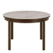 Southampton Round Extendable Dining Table in Cream Ceramic 120x75cm