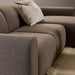 Midfield 2-Seater Chaiselongue Sofa RHF (Reversible Module) in Cona Boucle Taupe 2 Fabric, Base in Matt Black